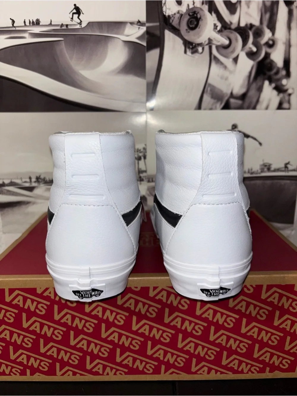 Vans Sk8-Hi XI Leather sz 8.0 Men’s 9.5 Woman